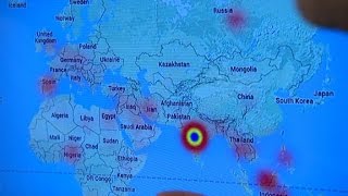 Inside a cybersecurity situation room