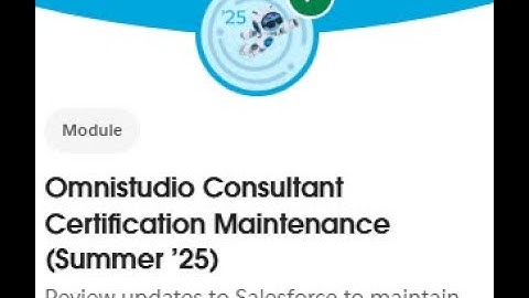 Omnistudio Consultant Certification Maintenance (Summer ’25) || - All Challenges in 1 video ! || Sf