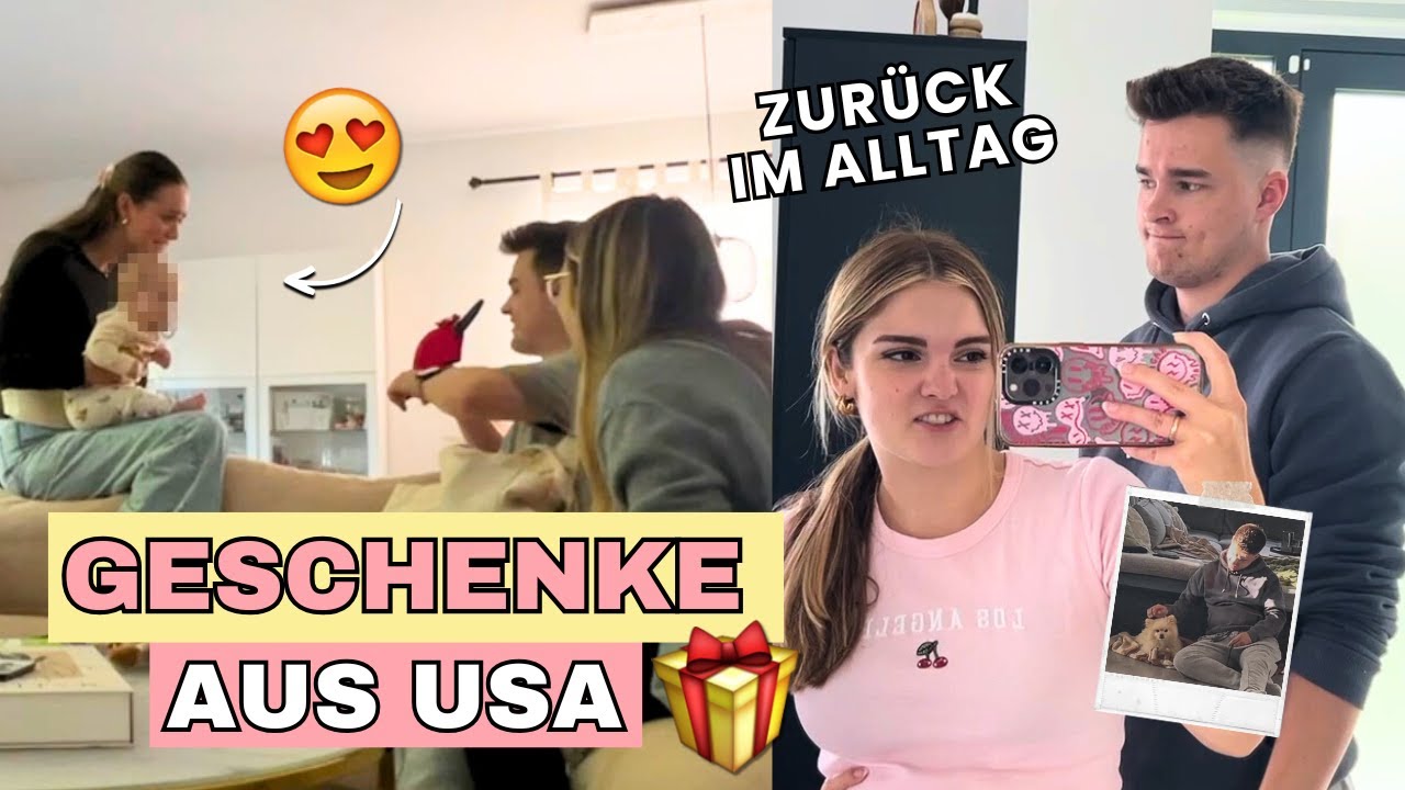 GESCHENKE aus AMERIKA🎁😍 Zurück im ALLTAG 🏠| Hans&Wika