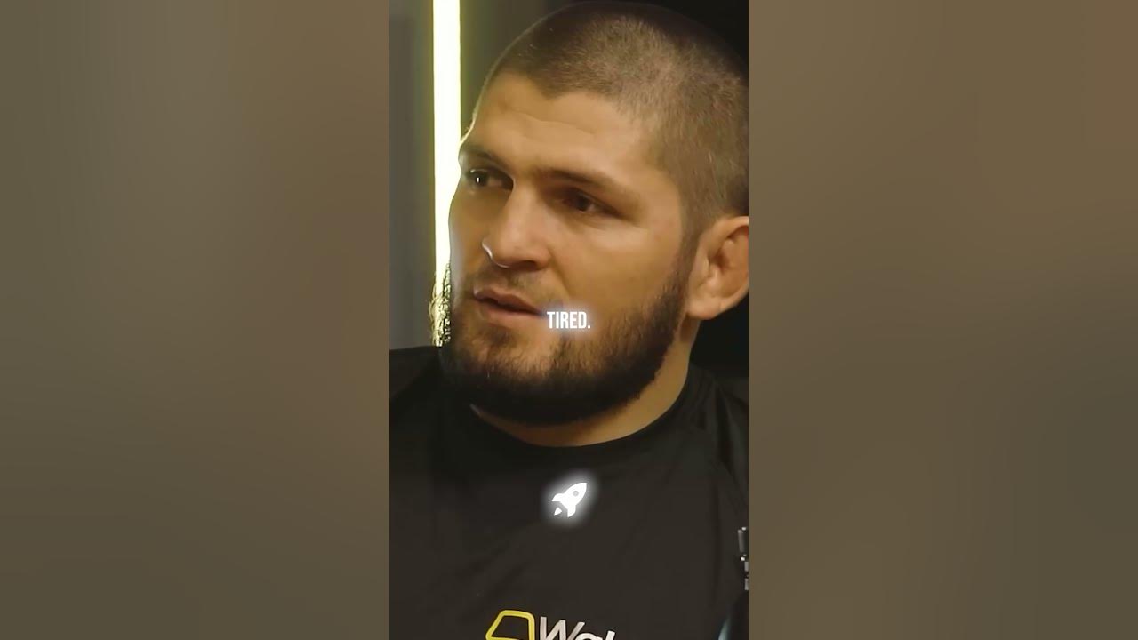 Khabib Nurmagomedov's DIFFERENT Mentality...
