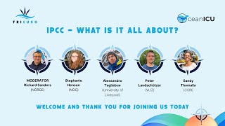 Joint OceanICU - TRICUSO Webinar: IPCC - What is it all about?