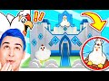 SURPRISING My *DREAM PET* With His Very Own ADOPT ME *SKY CASTLE* !! Roblox Adopt Me Building Hacks