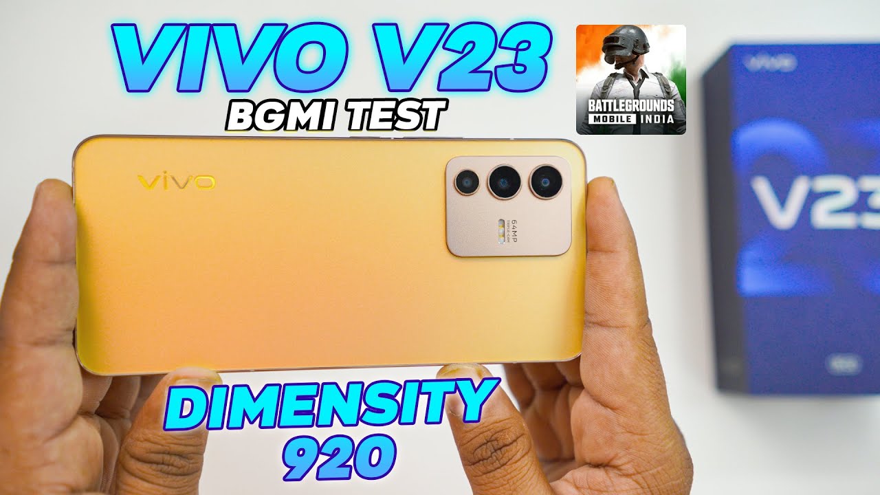 Vivo V23 Pro 5G Pubg Test & BGMI Test  🤟 Vivo V23 Pro 5G Pubg Gaming  Review & Graphics Test 