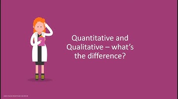 Quantitative and Qualitative - What