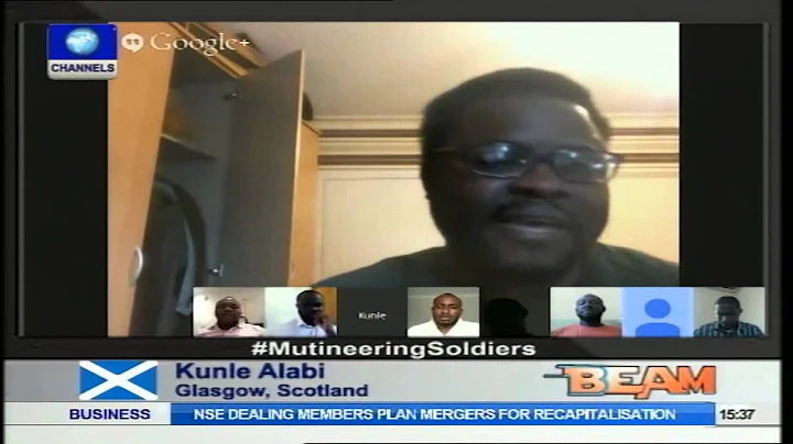 Mutiny: Nigerians Condemn Death Sentence On Soldiers Part 1