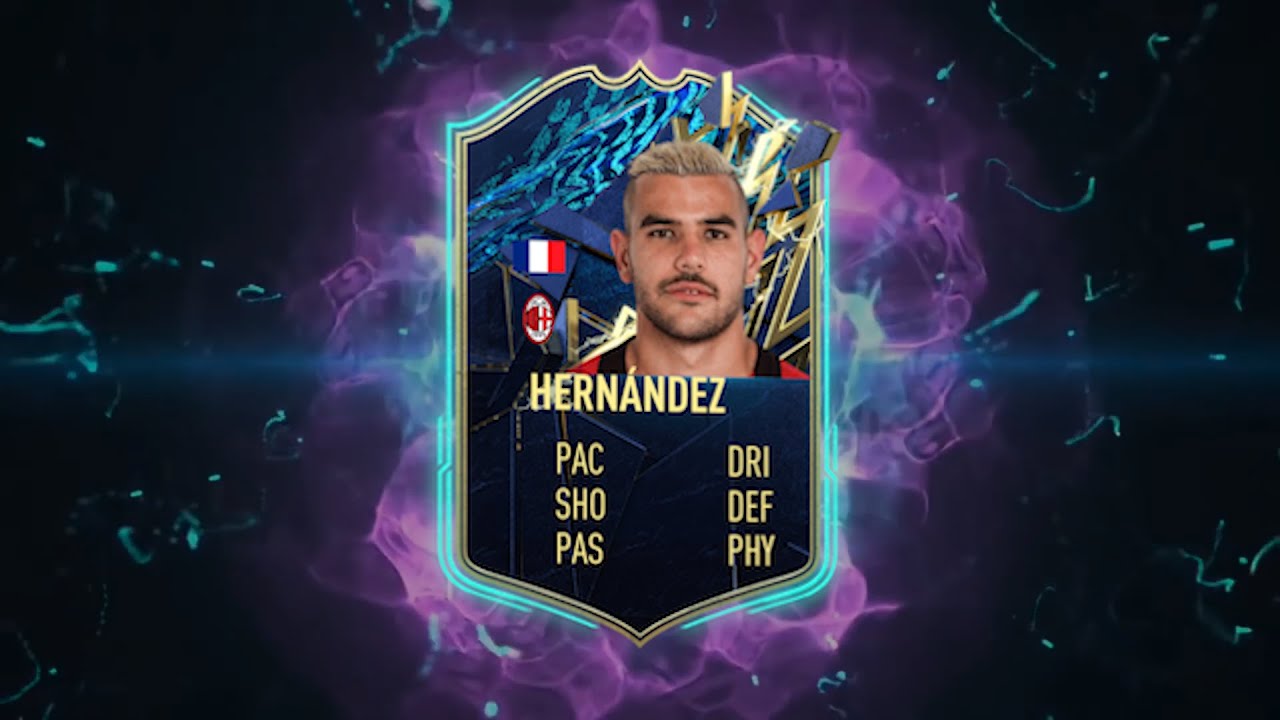 95 THEO HERNáNDEZ - TOTS FIFA 22 Ultimate Team