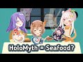 Moona, Risu & Iofi Want to Eat Their HoloMyth Kouhais [HololiveID] [English Sub]