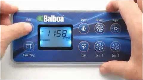 Using Balboa GS523 Control Panel On Zen Spas Hot Tubs by Hot Tub Suppliers