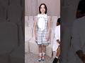 Emma Myers at the Thom Browne Fall 2024 couture show in Paris