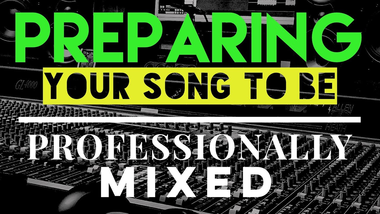 Image result for professionally mix your song