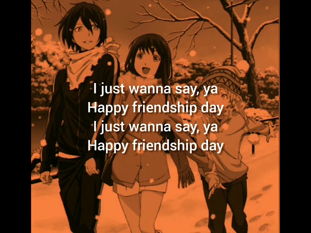 12 Anime Friendship Day Quotes  Friendship day images Happy friendship day  Friendship day pictures