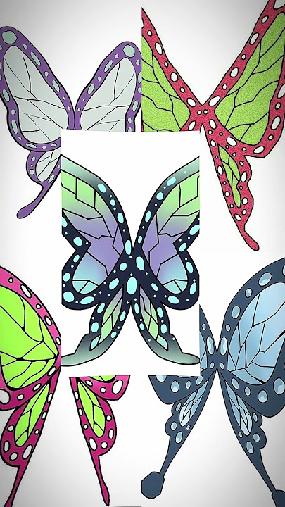 Butterfly oc and Kocho sisters | kny os | #denomslayer