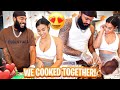 THANKSGIVING VLOG 🍁😍 | WE COOKED TOGETHER‼️