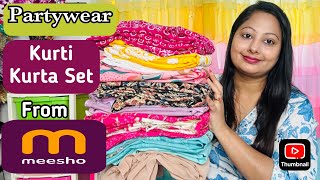 Meesho Kurti & Kurta Set Starting Rs 375/Tryon HaulHonest ReviewRima Jain