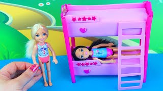 DIY Bunk Bed for Barbie&#39;s Chelsea in less than 2 minutes