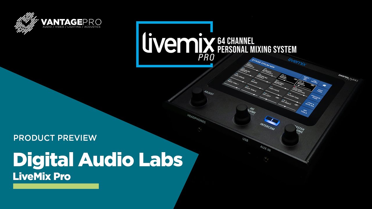 Digital Audio Labs New LiveMixPro- Product Preview