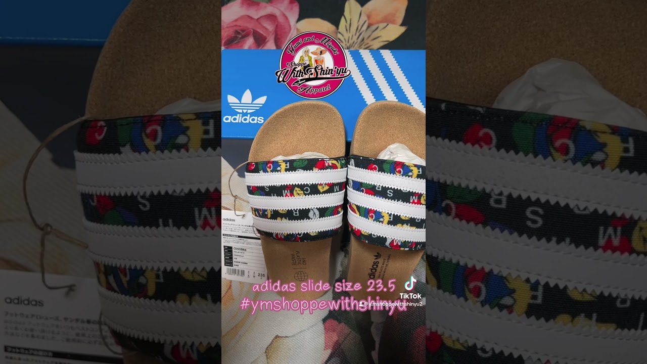 adidas slide size 23.5 