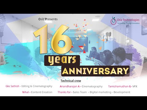 Platoonziers'2025: Osiz Technologies' Celebrating 16 Years of Excellence! - video from Osiz