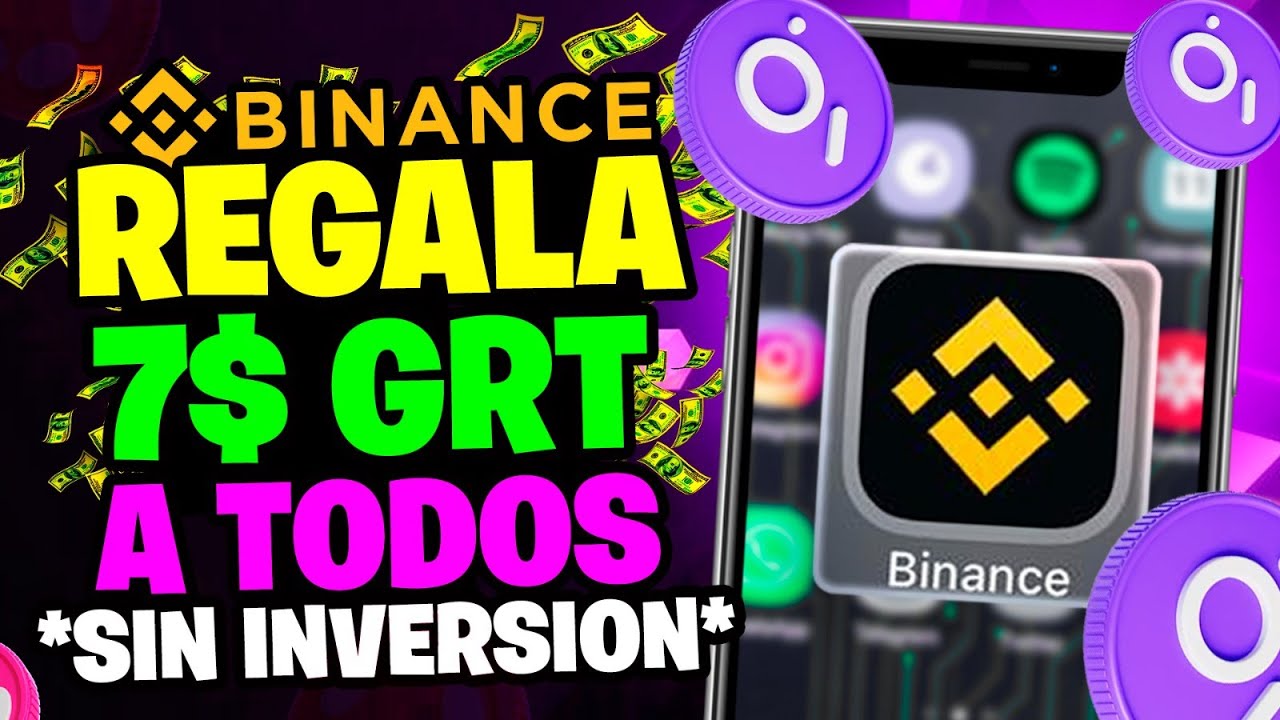BINANCE REGALA 7 TOKENS $GRT POR HACER ESTA ENCUESTA - PARA TODOS LOS PAISES!