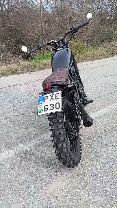 Dinostyle garage Suzuki gn250 scrambler #dinostylegarage #scrambler #tracker #gn #suzuki