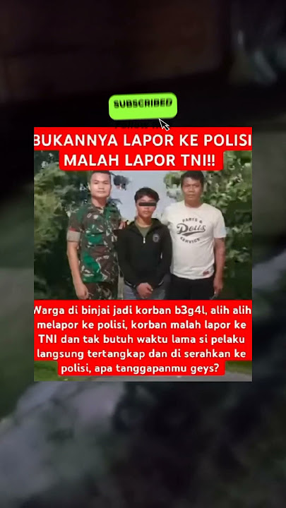 Bravo TNI.. #report #victim #tni #binjai #latestnews #fypviral