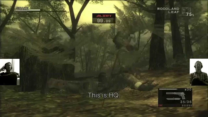 Metal Gear Scanlon 3 - Stabbing a dude in the dick