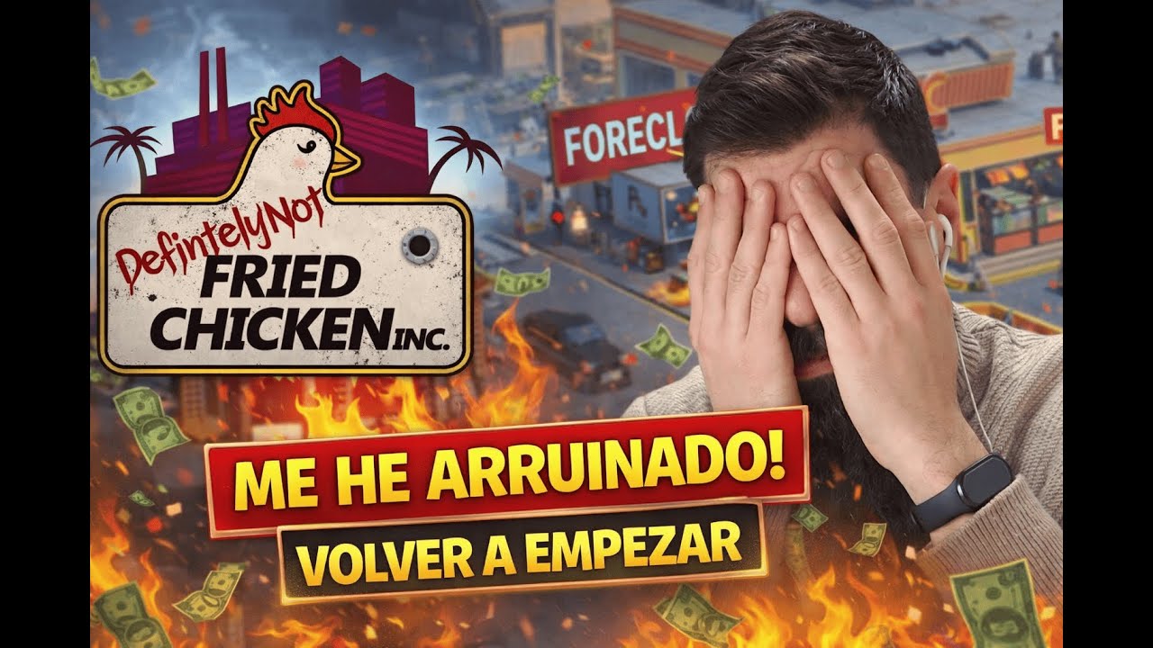 Me he arruinado en Definitely Not Fried Chicken… y tengo que empezar de cero 💸🔥