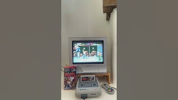 Final Fight super famicom on CRT TV #retrogaming #videogames #capcom #nintendo #beatemup