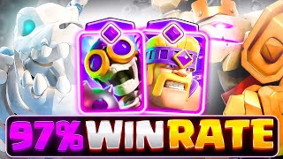 97% WIN RATE WITH BEST GOLEM DECK IN CLASH ROYAL🏆 - GOLEM IS ALIVE❤️‍🔥!