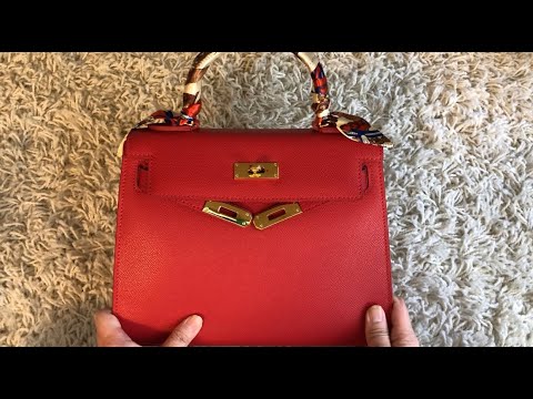 I Got the Hermès Kelly Mini Ostrich Replica Amazing craftsmanship,Worth to  have one Kelly 