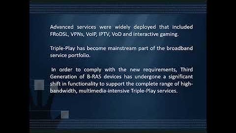 B RAS Broadband Remote Access Server