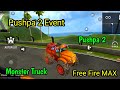 Free Fire MAX Pushpa 2 Event Monster Truck Skin @sandeepofficialgaming