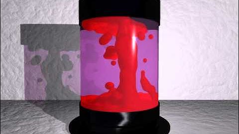 Lava lamp simulation
