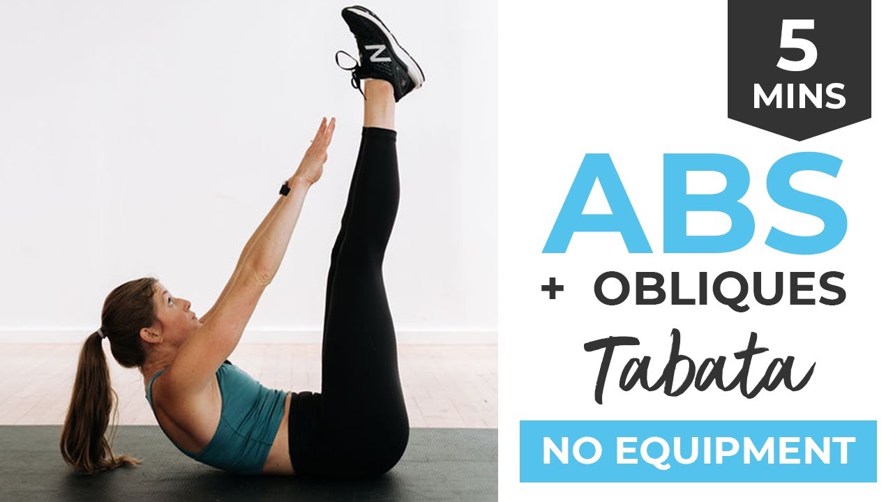 7-Minute Abs Workout for Women (Video), Nourish Move Love