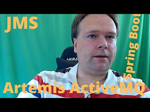 Spring Boot Artemis ActiveMQ JMS Producer AND Consumer