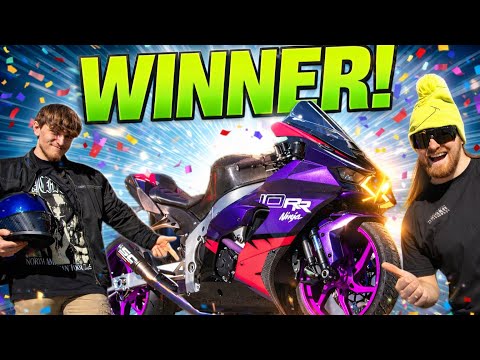 Giveaway WINNER gets Zx10 + Gear + a ride w/ Kountry & Turbo