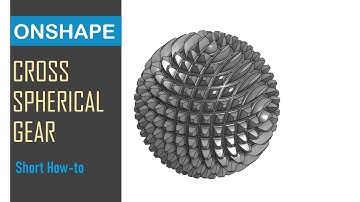 Quick CAD Project: Cross Spherical Ball joint