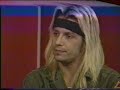 Capture de la vidéo Vince Neil Of Motley Crue - Interview With Ed Sardella Of 9News (1985)