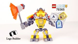 Nexo 70365 Battle Suit Axl - Lego Speed Build - YouTube
