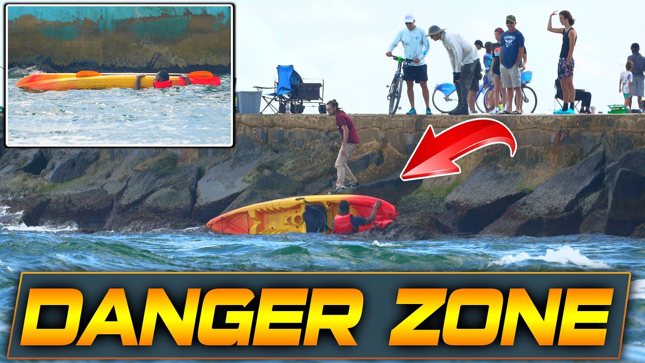 CHAOS AT HAULOVER INLET BOAT ZONE YouTube
