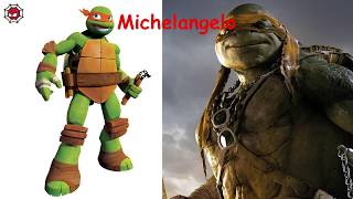 TMNT 2012 In Real Life !Teenage Mutant Ninja Turtles In Real Life
