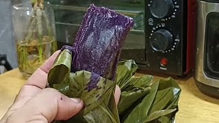 Masak takjil dari ubi ungu enak banget