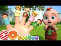 The Finger Family Song | Daddy Finger | GoBooBoo Nursery Rhymes & Kids Songs