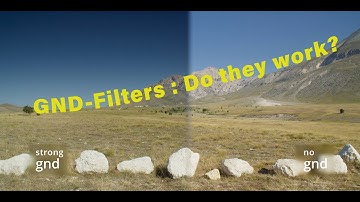 GND filter:  Does it work for video?