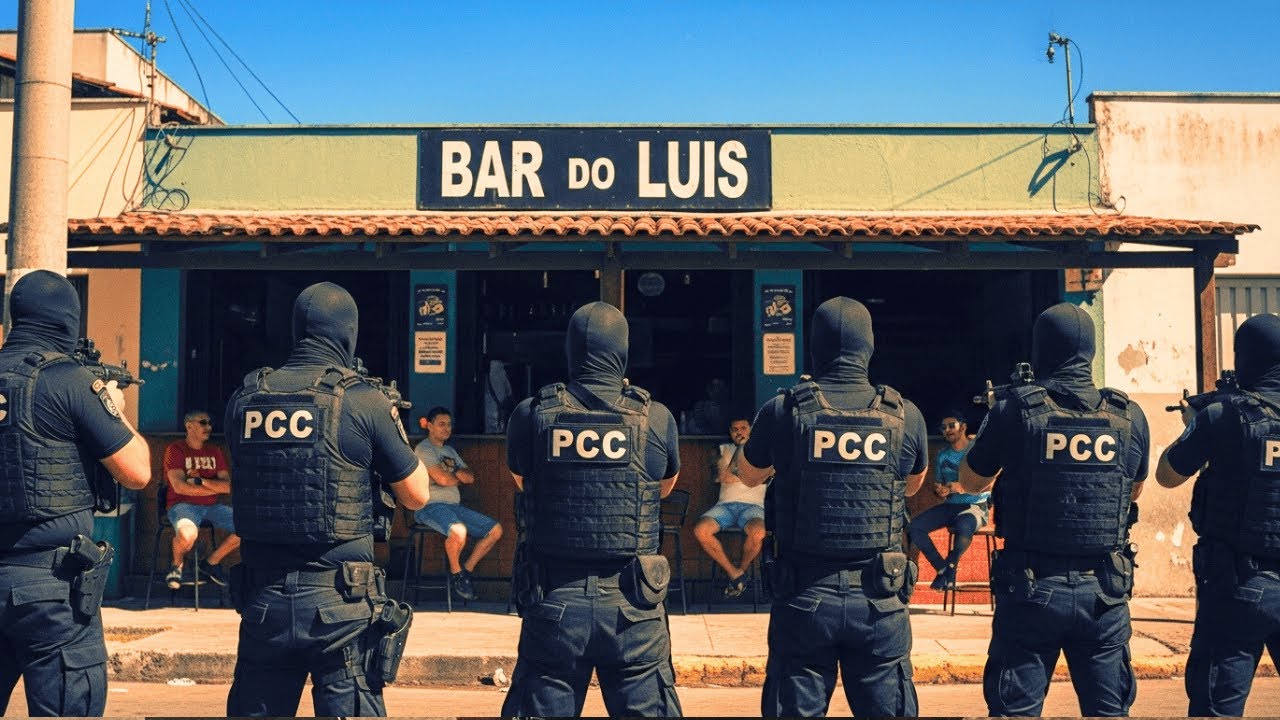 O PCC Entrou no Bar Achando Que Era Fácil — Não Sabiam Que o Dono Era Federal