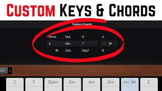 How to EDIT CHORDS and CHANGE KEYS in GarageBand iOS (iPad/iPhone)