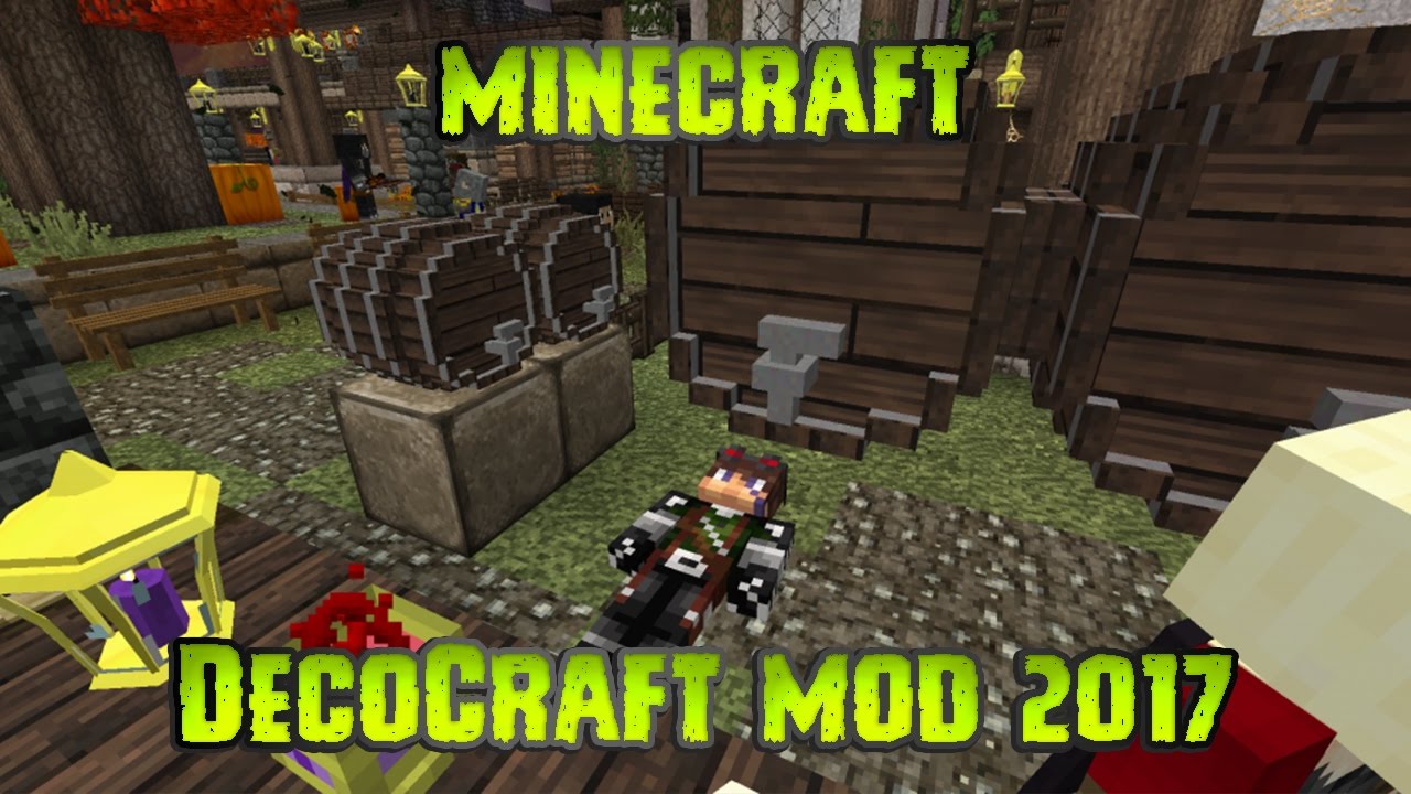 Como baixar e Instalar DecoCraft Mod atualizado 2017 