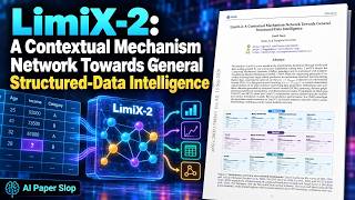 LimiX-2: A Contextual Mechanism Network Towards General Structured-Data Intelligence (Sep 2026)