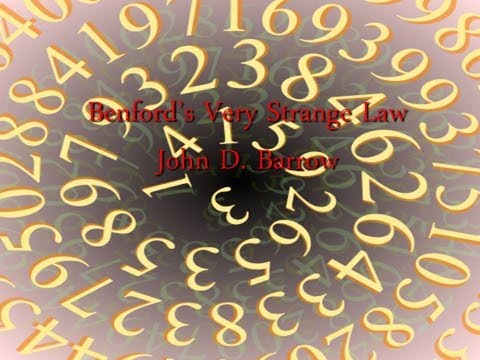 Benford's Very Strange Law - Professor John D. Barrow thumbnail