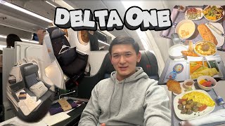 Delta One and Air France Business Class Vlog | BOS to CDG, CDG to AUH